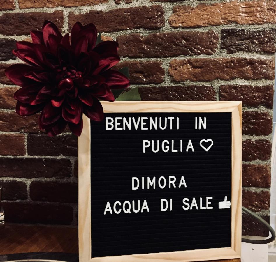Dimora Acqua Di Sale Lejlighed Bari Eksteriør billede